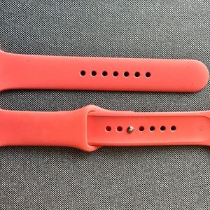 Almost New Coral Apple Sport Band for 40mm and up